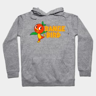 Vintage Orange Bird Hoodie